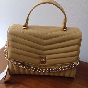NWT - Like Dreams yellow mini Satchel  Crossbody